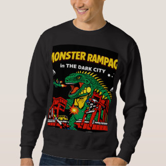 Monster Rampage in Dark City スウェットシャツ