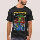 Monster Rampage in Dark City Tシャツ (正面)