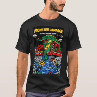 Monster Rampage in Dark City Tシャツ