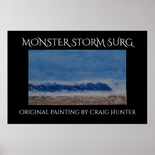 Monster storm surg ポスター