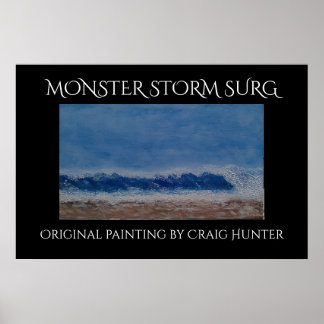 Monster storm surg ポスター
