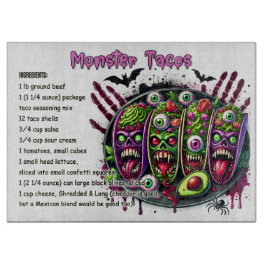 Monster Tacos カッティングボード