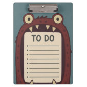 Monster To Do  クリップボード (正面)