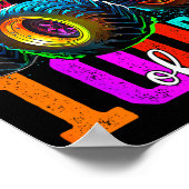 Monster Truck 100th Day Of School Boys 100 Days Of ポスター (角)