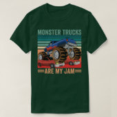 Monster Truck Are My Jam  Tシャツ (デザイン正面)