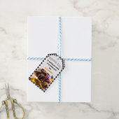 Monster Truck Birthday Fire Flames  ギフトタグ (より糸付き)