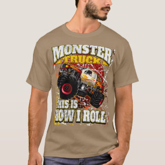 Monster Truck Design by Mons Tシャツ