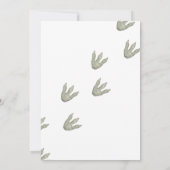 Monster Truck & Dinosaur 3rd Birthday Party 招待状 (裏面)