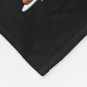 Monster Truck Gingerbread Man Funny Christmas Baki フリースブランケット (角)