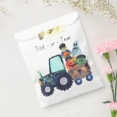 Monster Truck Halloween Favor Bags フェイバーバッグ (封をした状態)