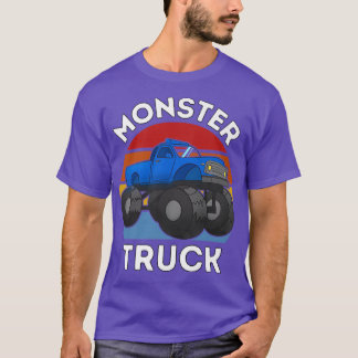 Monster Truck Lovers, Monster Truck Sunset Vintage Tシャツ