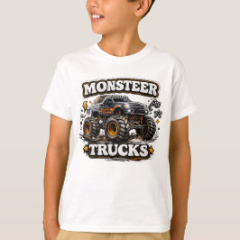 Monster Truck Power Kids T-Shirt Tシャツ