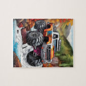 Monster Truck puzzle ジグソーパズル (横)