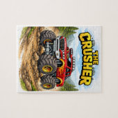 Monster Truck Puzzle for Kids ジグソーパズル (横)