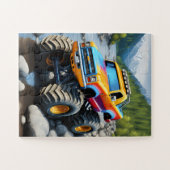 Monster Truck Puzzle for Kids Age 3-5 ジグソーパズル (横)