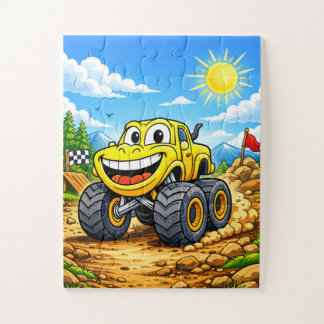 Monster Truck Puzzle for Kids Ages 3–5 ジグソーパズル