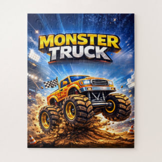 Monster Truck Puzzle for Kids Ages 4–8 ジグソーパズル
