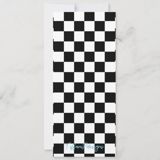 Monster Truck Shark Invite 招待状 (裏面)