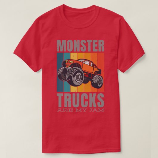 Monster Truck T-Shirt Tシャツ (デザイン正面)