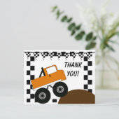 Monster Truck Thank You Postcard ポストカード (スタンド正面)