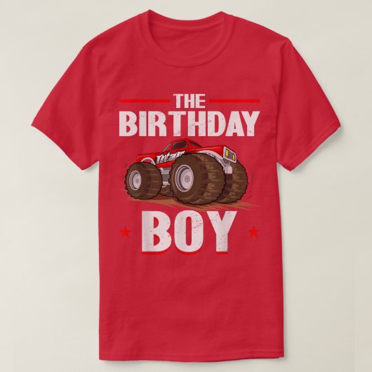 Monster Truck - The Birthday Boy Tシャツ (デザイン正面)