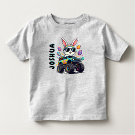 Monster Truck Toddler Easter Shirt トドラーTシャツ