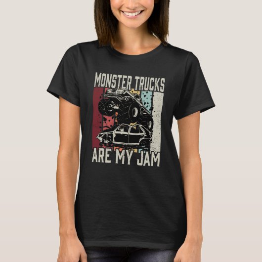 Monster Trucks Are My Jam  2 Tシャツ (正面)