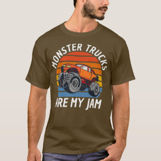 Monster Trucks Are My Jam Big Wheels 3 Tシャツ