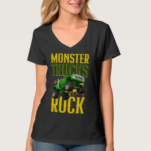 Monster Trucks Are My Jam Monster Trucks 2 Tシャツ (正面)