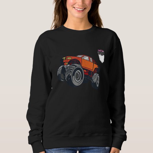 Monster Trucks Arena Jam for Adults Youth and Todd スウェットシャツ (正面)