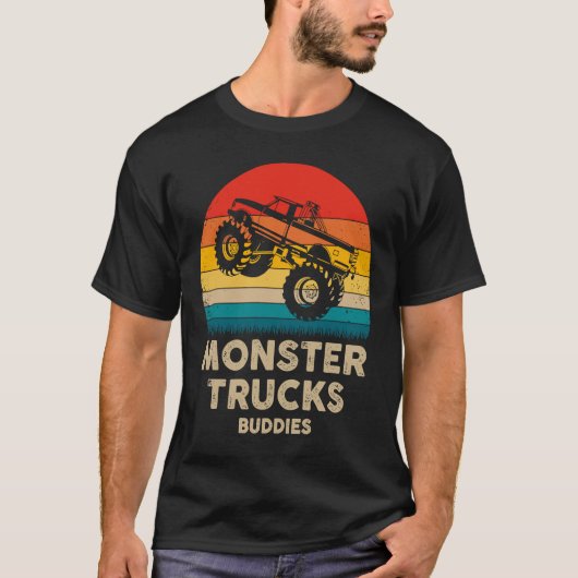 Monster Trucks Buddies  Monster Trucks Are My Jam  Tシャツ (正面)