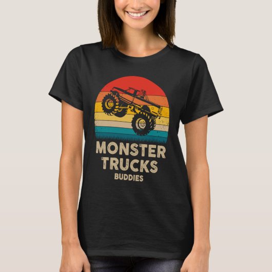 Monster Trucks Buddies  Monster Trucks Are My Jam  Tシャツ (正面)