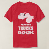 Monster Trucks Rock T Tシャツ (デザイン正面)