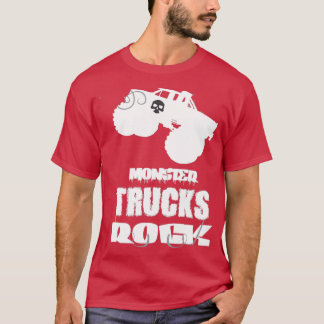 Monster Trucks Rock T Tシャツ