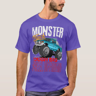 Monster Trucks Tough Big Wheel Offroad 4x4 Tシャツ