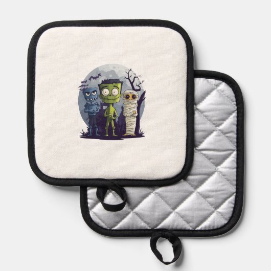  Monster Yoga Class 鍋敷き (正面/裏面)