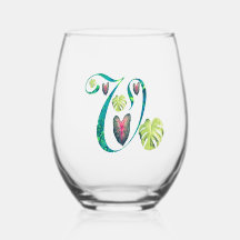 Monsteraアルファベット「V」