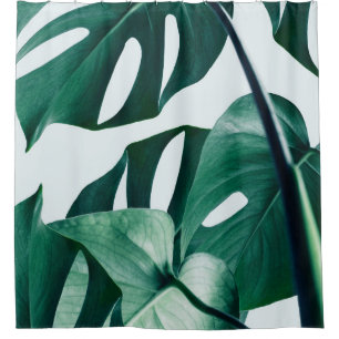 Monstera シャワーカーテン