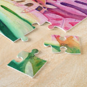 Monstera ジグソーパズル (側面)