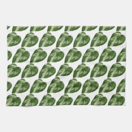 Monstera Albo Botanical Kitchen Towel キッチンタオル
