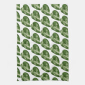 Monstera Albo Botanical Kitchen Towel キッチンタオル (縦)