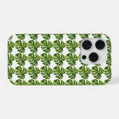Monstera Albo Pattern iPhone Case — Tropical iPhoneケース (裏面横)