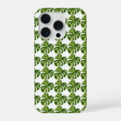 Monstera Albo Pattern iPhone Case — Tropical iPhoneケース (裏面)