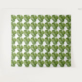 Monstera Albo Tapestry — Large Rare Variegation タペストリー (正面(横))