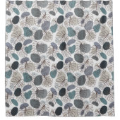 Monstera Deliciosa Leaf  シャワーカーテン (正面)