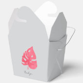 Monstera favor box フェイバーボックス (見開き)
