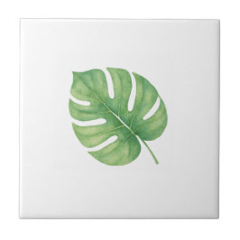 Monstera Gren Leaf タイル