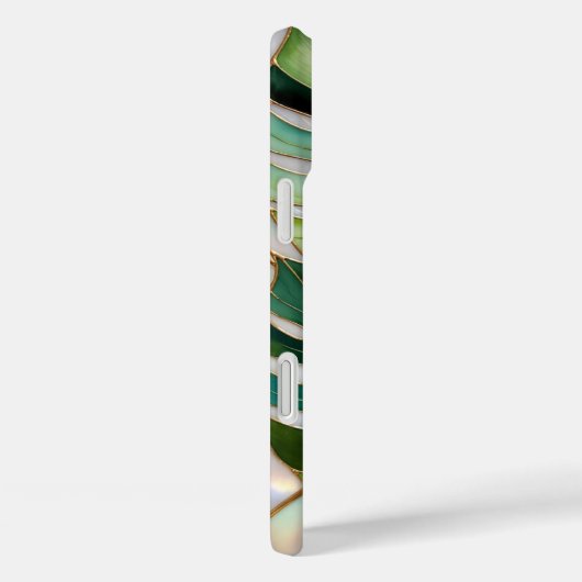 Monstera Leaf Aesthetic Phone Case Green Case-Mate iPhoneケース (裏面 / 右)