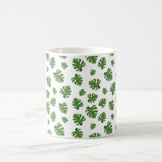 Monstera Leaf Coffee Mug コーヒーマグカップ (中央)