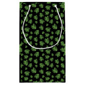 Monstera Leaf Gift Bag スモールペーパーバッグ (裏面)